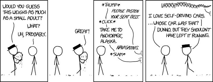 Driverless cars from . . . an unusual point of view