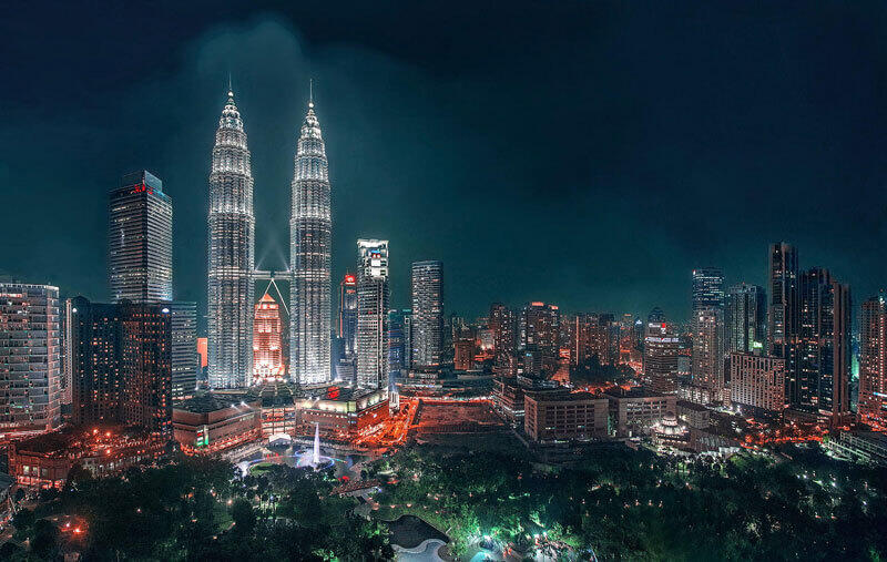 Another sci-fi scenario. Kuala Lumpur, capital of Malaysia